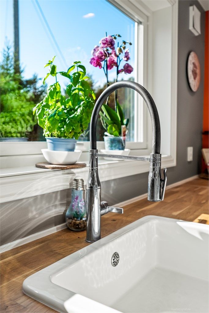 Kjøkken - armatur med uttrekksfunksjon