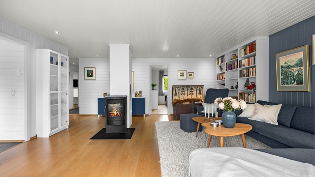 Stue sett fra vinterhagen