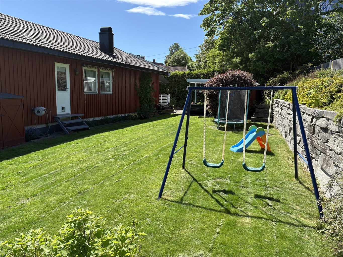 Sommerbilde tatt av selger.