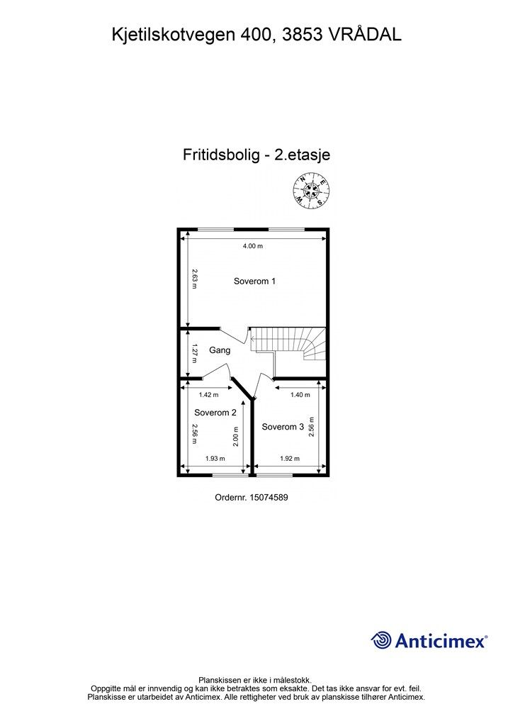 Plantegning 2.etasje