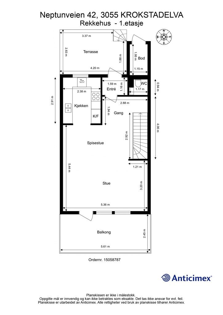 Plantegning 1. etasje