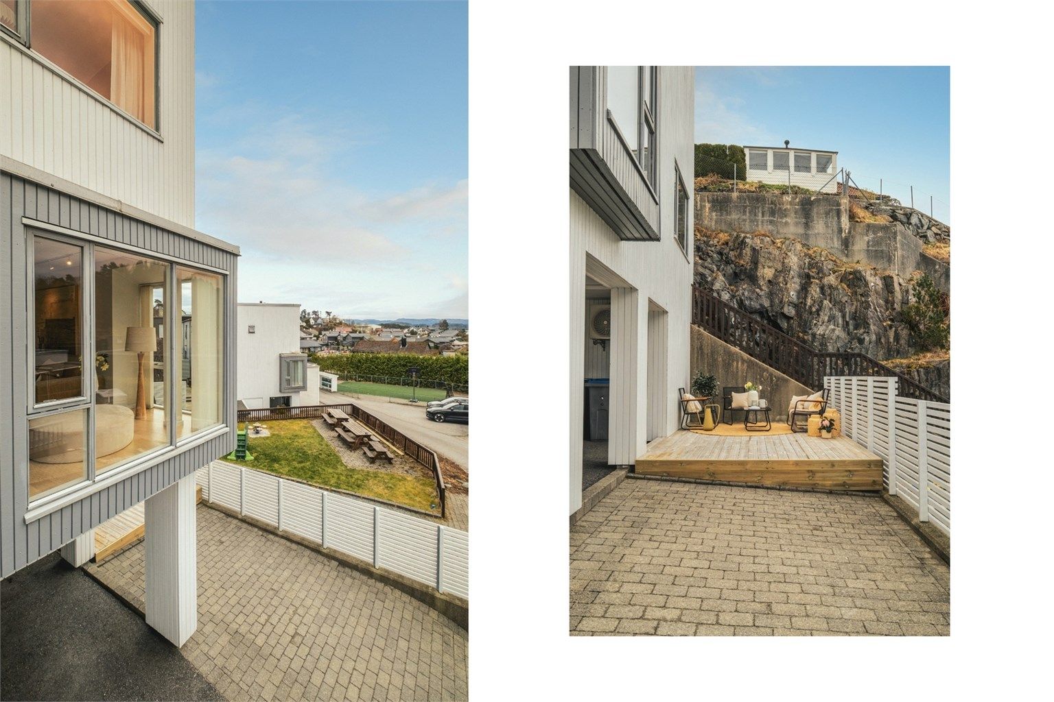 Boligen har både innvendig bod, samt 1 sportsbod på 5 kvm med utvendig adkomst