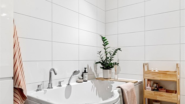 Varmekabler i gulvet sørger for god komfort.