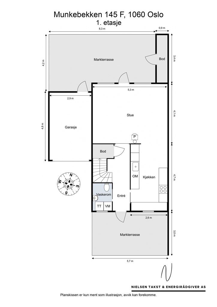 Plantegning 1. etasje