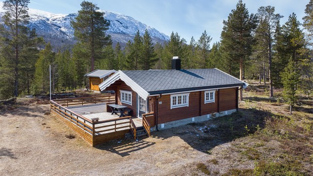 Kun 18 minutters kjøretur til Bjorli skisenter med alpinanlegg og langrennsløyper