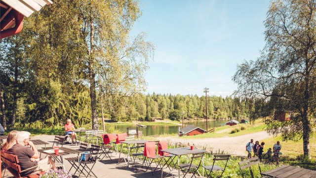 Trollvann, et populært sted både sommer som vinter