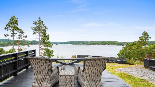 Nyt utsikten med en usjenert beliggenhet.