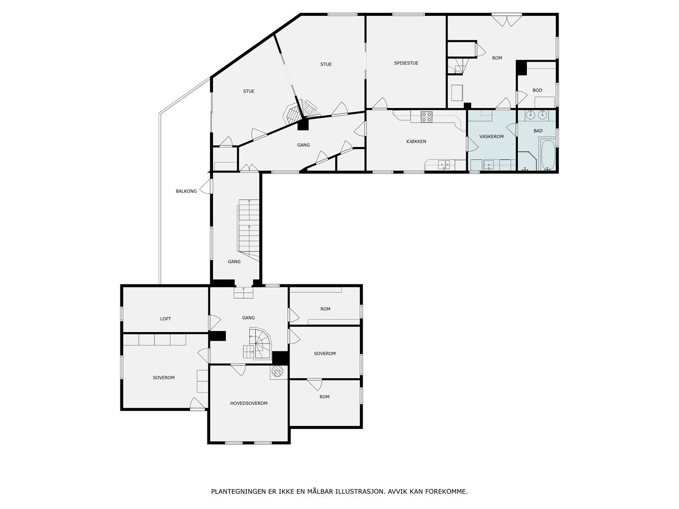 Plantegninger 2. etasje.