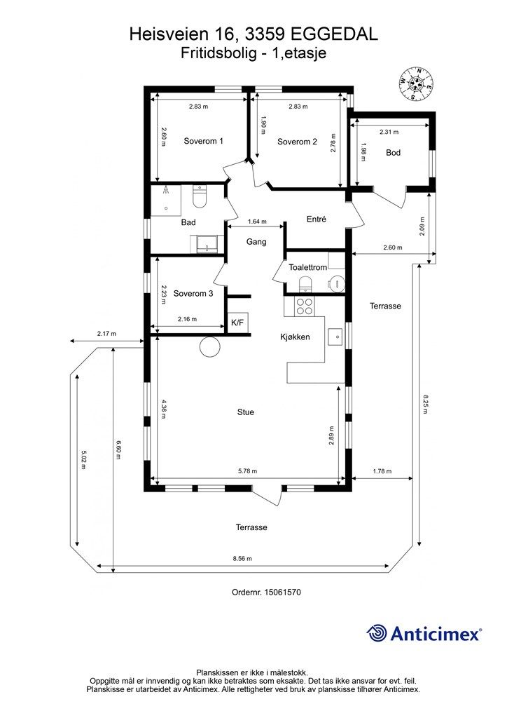 Plantegning 1. etasje