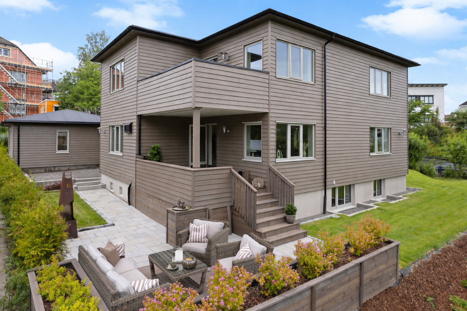 Velkommen til Holsetbakken 7! En unik mulighet sentralt i Hamar. Foto: EFKT v/Kristian Haug.