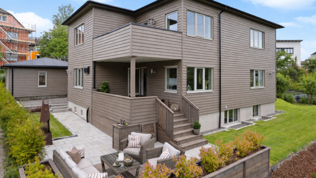 Velkommen til Holsetbakken 7! En unik mulighet sentralt i Hamar. Foto: EFKT v/Kristian Haug.