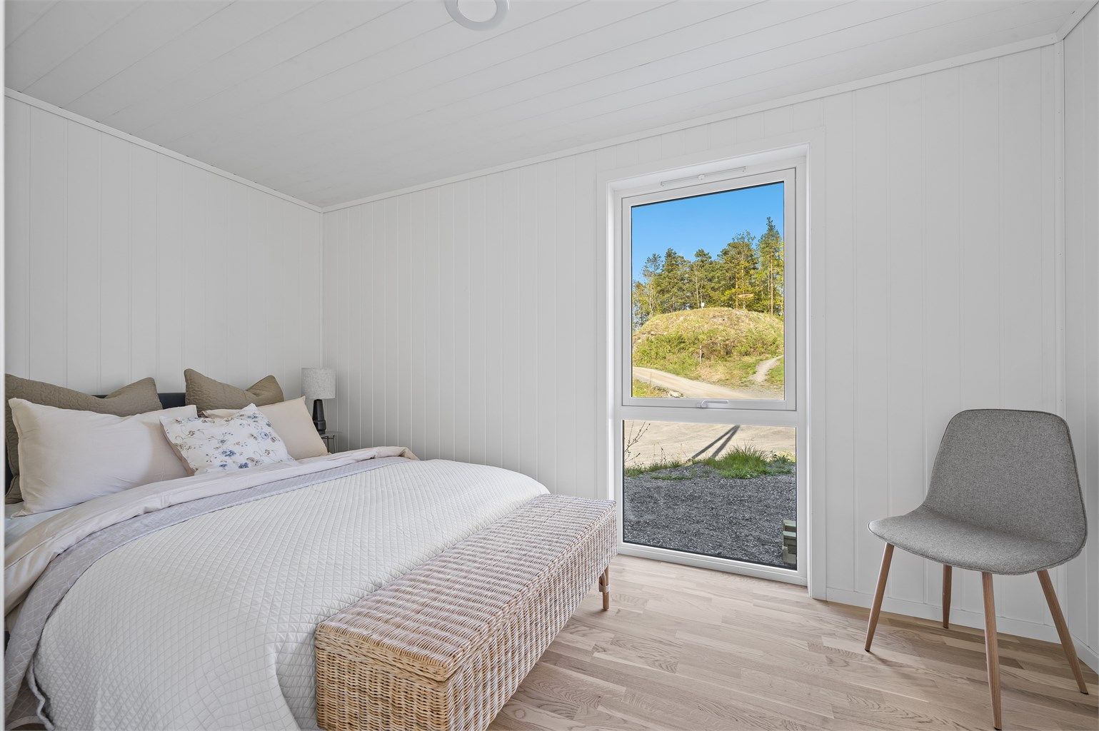 Bilde fra identisk hytte.