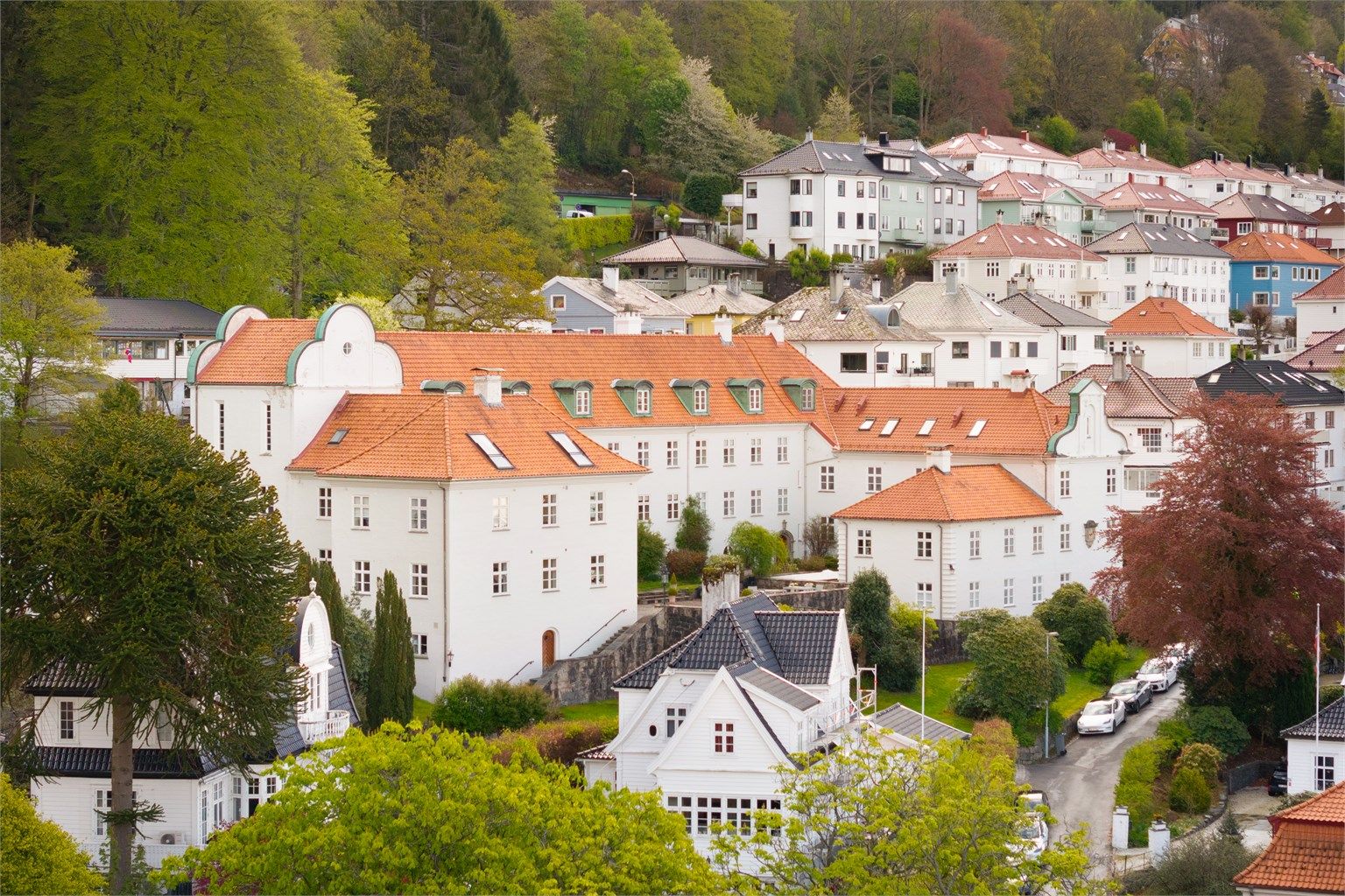 - Her vandrer du gjennom særpregede gater omgitt av ekte Bergensidyll -