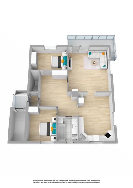 1. etasje - Plantegning