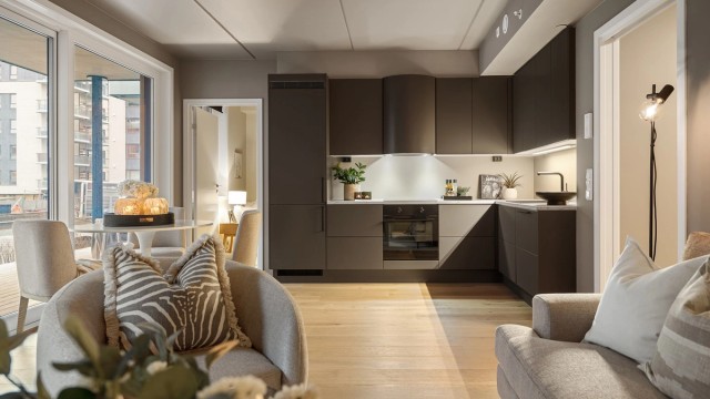 Velkommen til Håkon Magnussons gate 36 - og denne stilrene 3-roms andelsleiligheten!