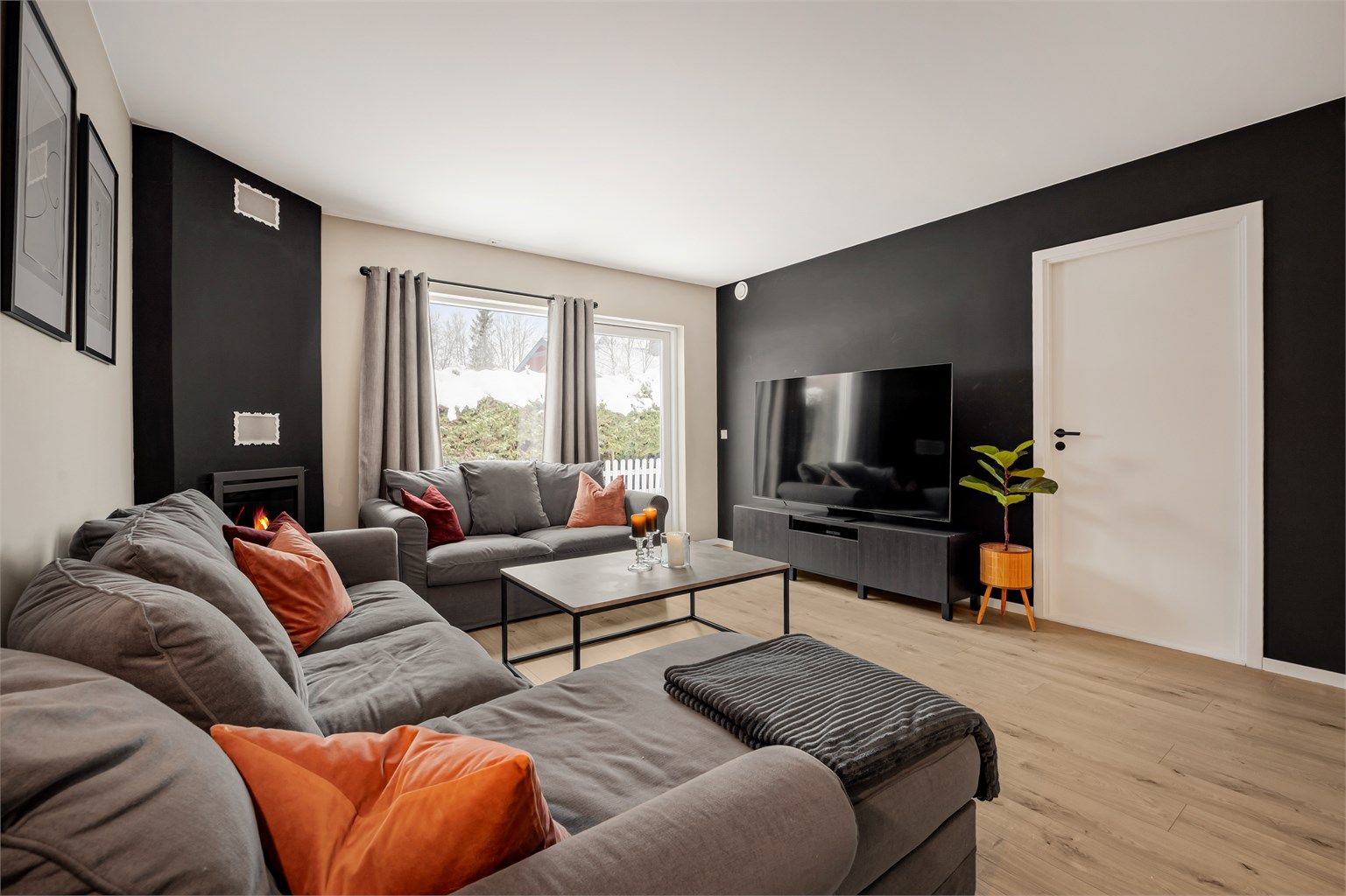 Balansert ventilasjonsanlegg fra byggeår i leiligheten