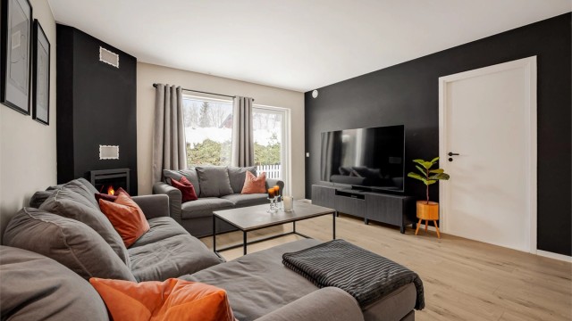 Balansert ventilasjonsanlegg fra byggeår i leiligheten