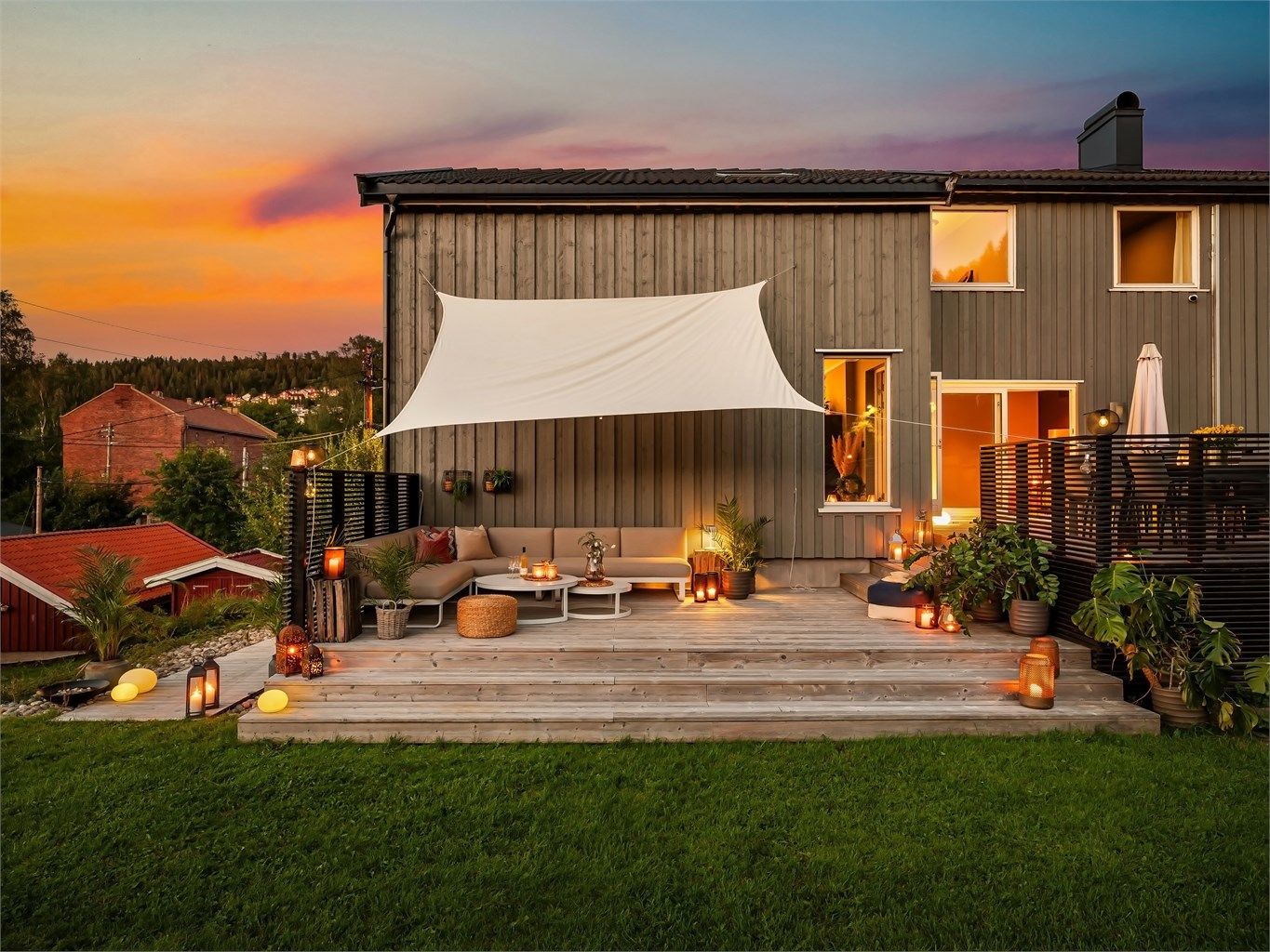 Tilbygget (2018) og oppgradert halvpart av tomannsbolig med sentral beliggenhet på Bærums Verk