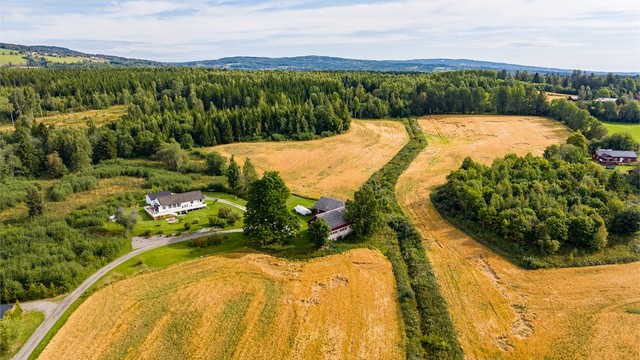 Omgivelsene rundt eiendommen byr på fine muligheter for friluftsliv året rundt. Her kan du gå rett ut døren og ta i bruk skog, jordbrukslandskap og nærliggende turmuligheter.