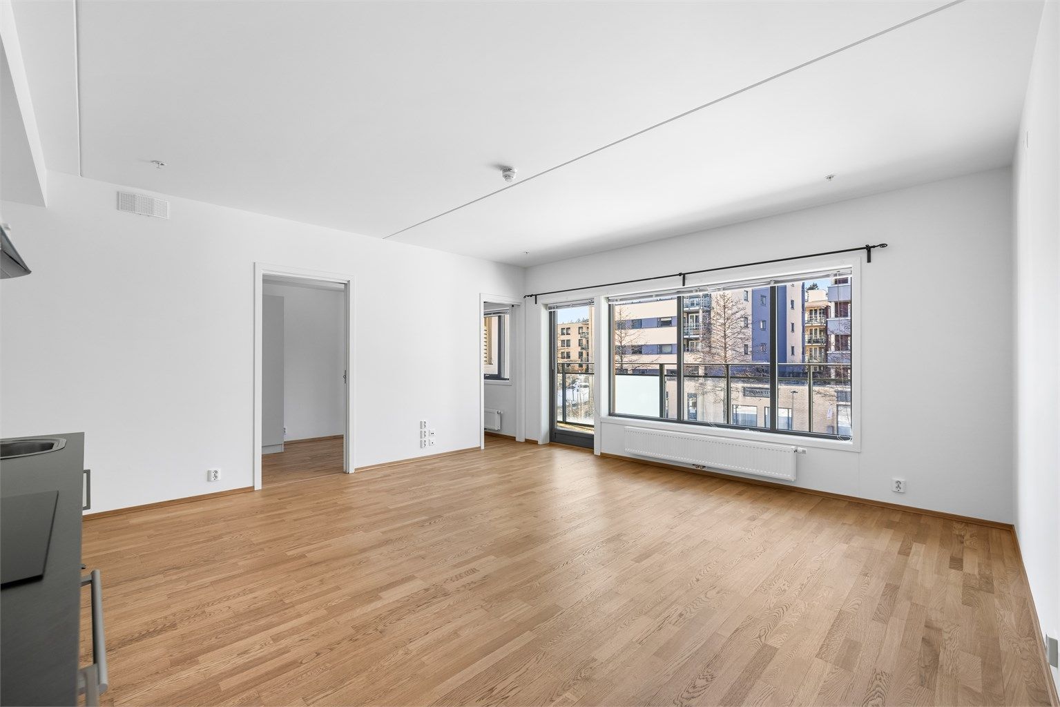 Her har du gode møblerings muligheter, og plass til stor hjørnesofa.