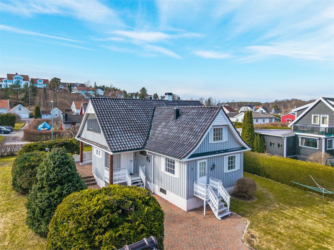 Enebolig med en fin plassering i et veletablert boligområde.