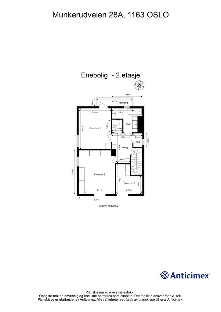 Plantegning 2.etasje