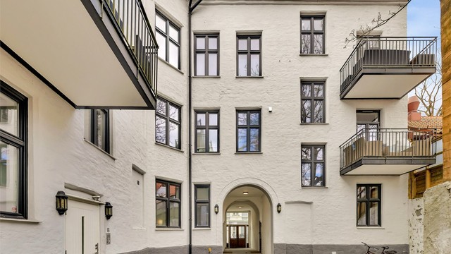 Inngangsparti.