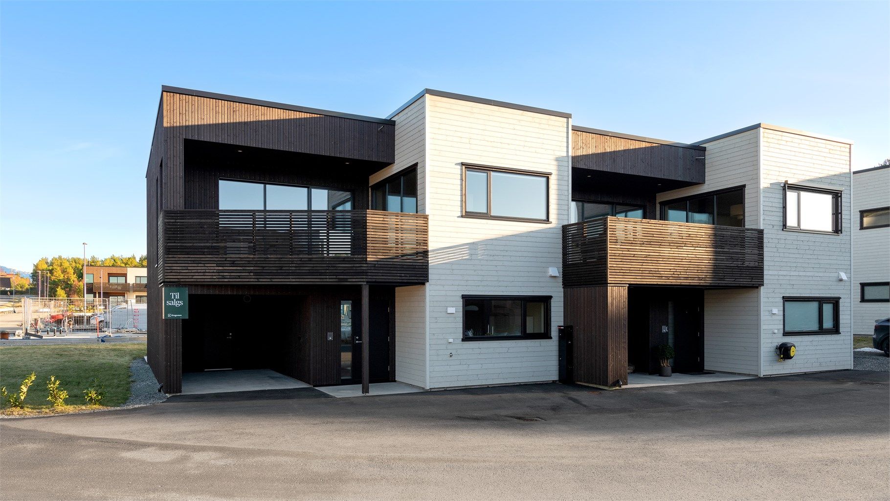 Velkommen til idylliske og barnevennelige Eikenosvågen (Bilder fra solgt demohus 11)