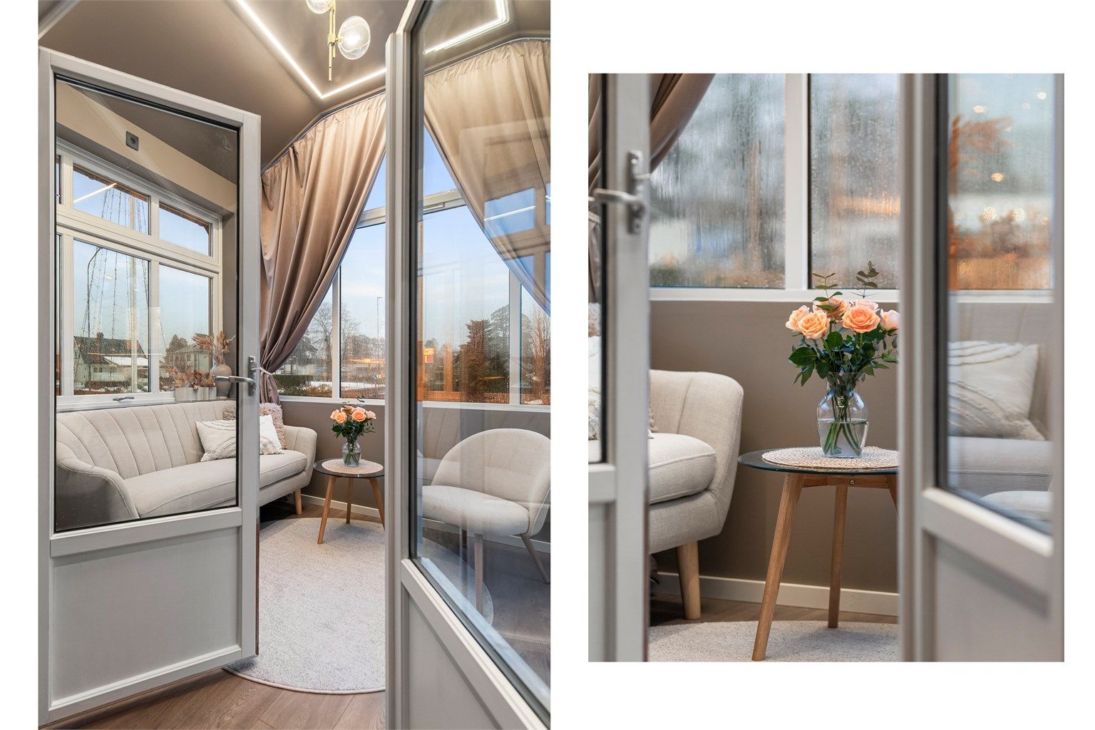 Med store vindusflater og god takhøyde - kan dette være den perfekte lesekroken eller hjemmekontoret?