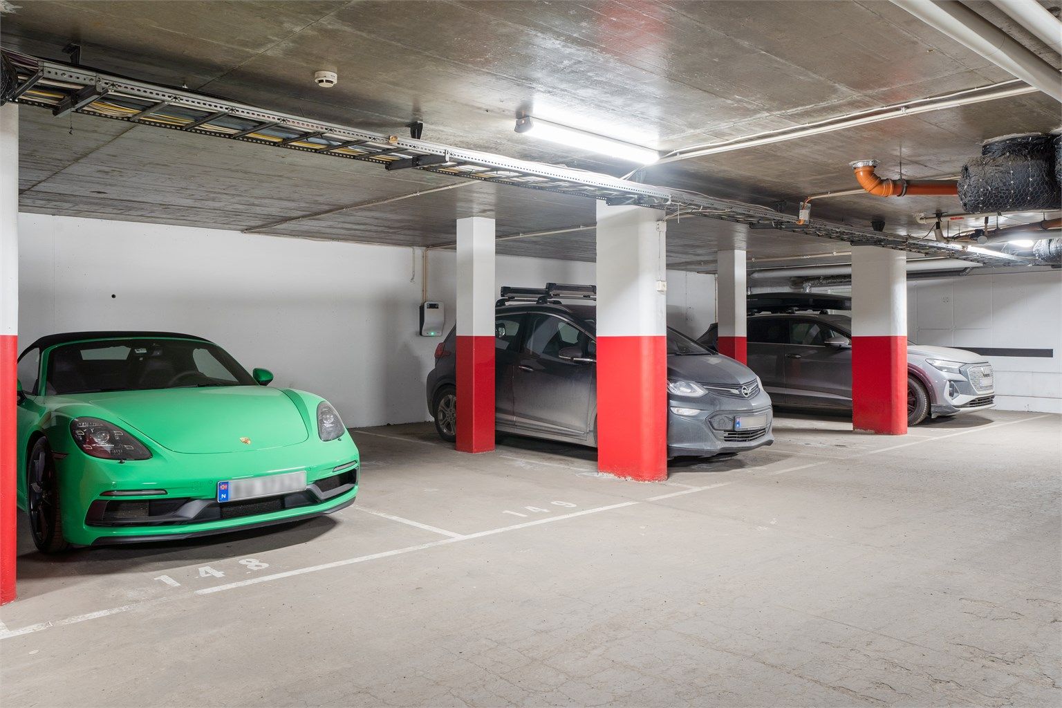 Opsjon for kjøp av garasjeplass kr. 350.000,-  nr. 149 - infrastruktur til EL-billader.