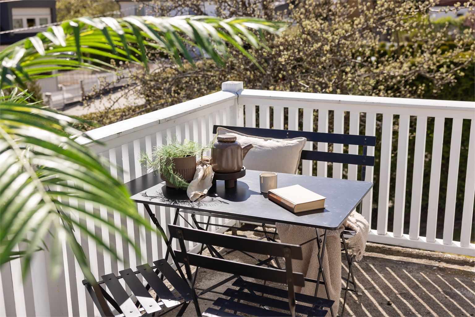 En perfekt uteplass for sosiale sammenkomster.