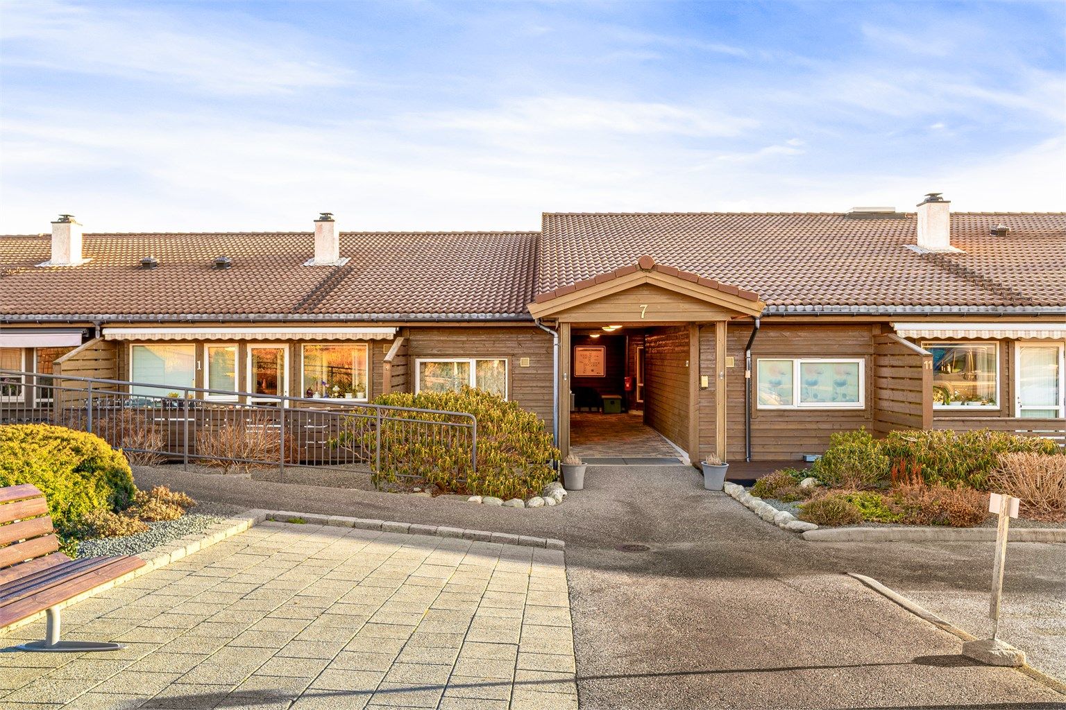 Velkommen til Vasshilderen burettslag. Et koselig seniorkompleks (60+)