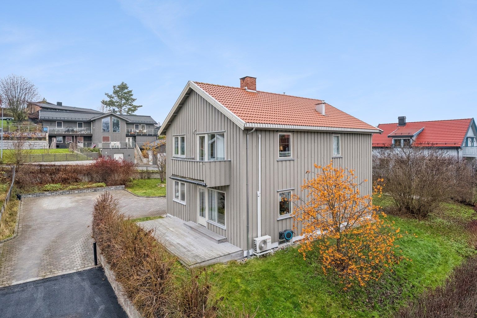 Velkommen til Hulda Garborgs gate 2A. Enebolig med attraktiv og sentral beliggenhet i Bondesvea.