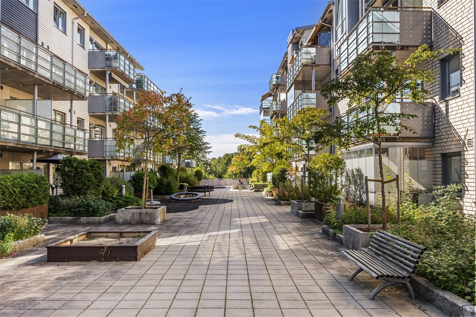 Svært enkel adkomst til blant annet Kolbotn Torg, tog og m.m.