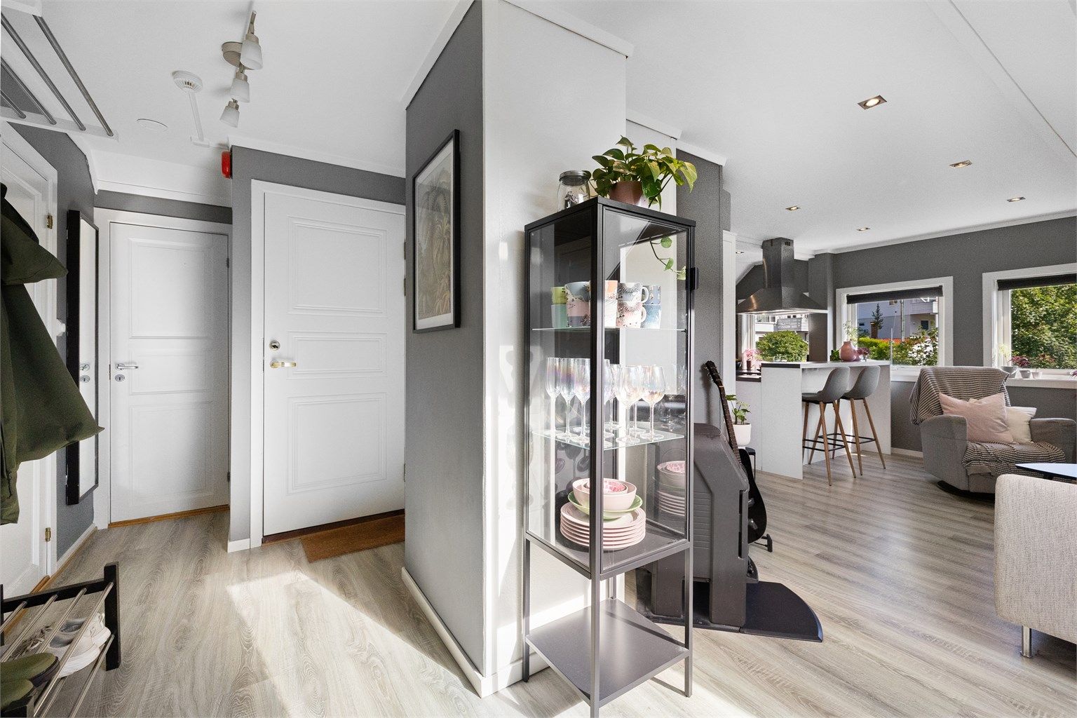 Velkommen inn til en stilfull og arealeffektiv 3-roms!