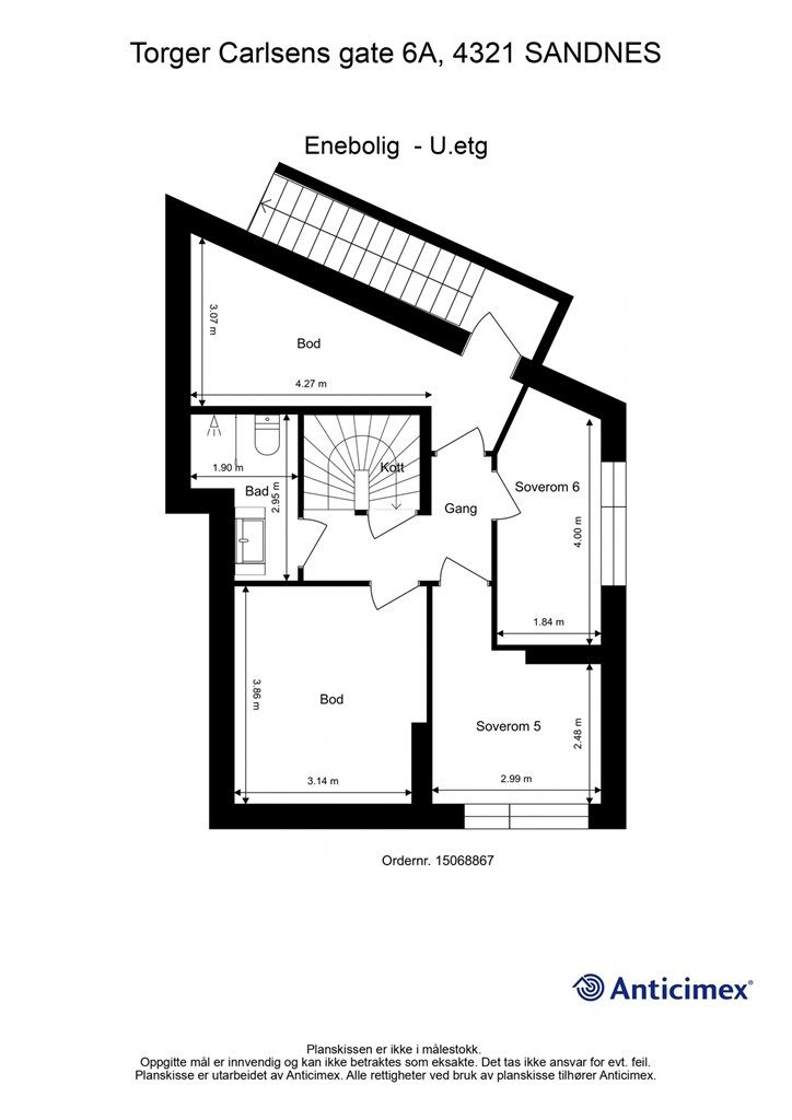 Plantegning - Kjeller