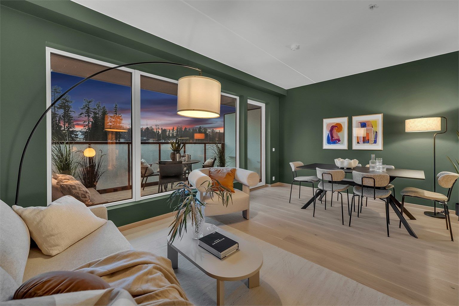 Velkommen til Idrettsgata 40! En lys og innbydende leilighet i 6. etg. (Arkivfoto fra tilsvarende leilighet) 