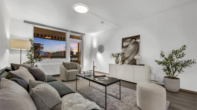 Velkommen til flott 3-roms i 3. etasje i Bølerlia 25!