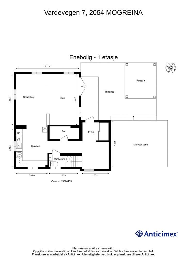 Plantegning 1. etasje