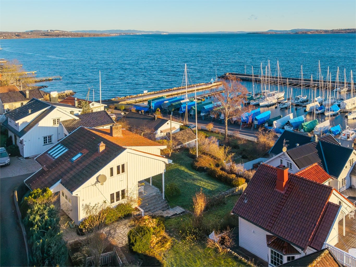 Fantastisk utsikt over Oslofjorden. Foto: Kristian Bollæren