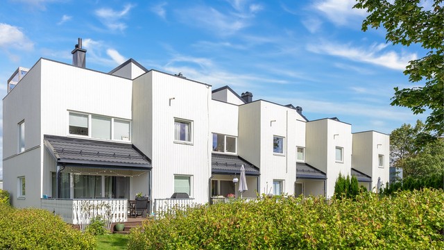 Leiligheten er en del av Holtgrenda borettslag som består av 93 andelsboliger på Holt vestvollen