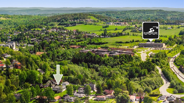Kort vei til Røykebadet