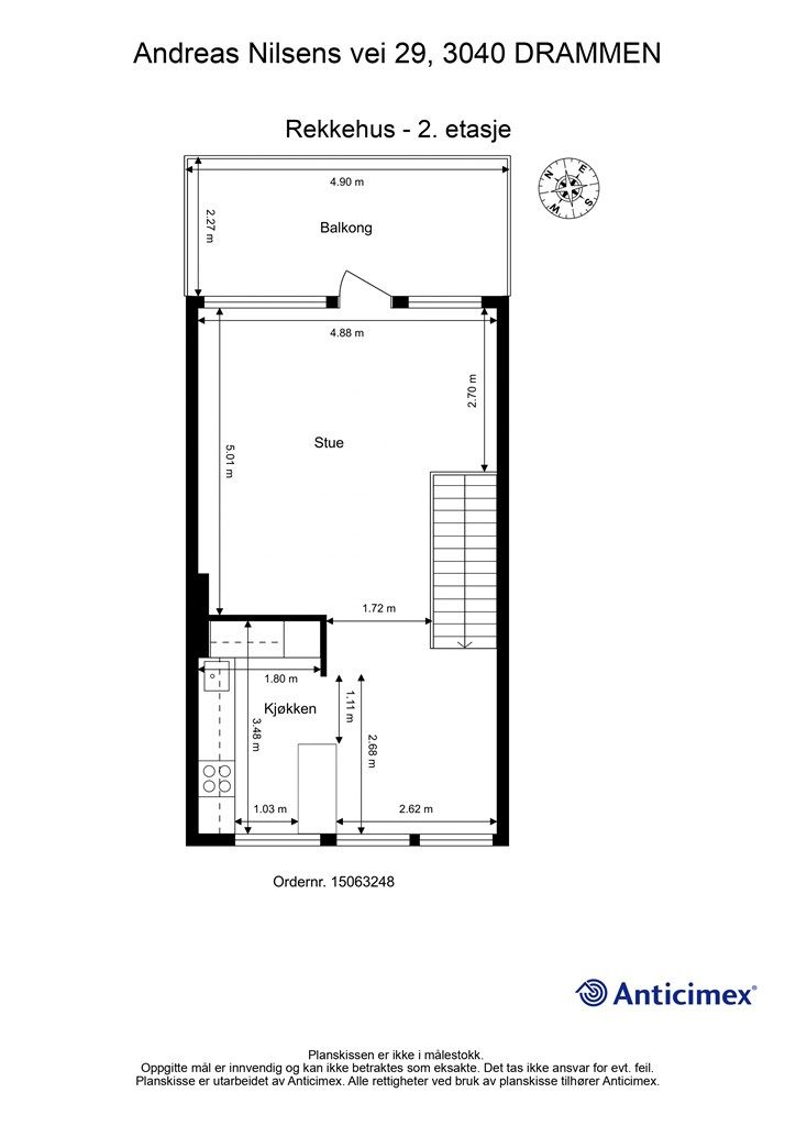 Plantegning 2. etasje