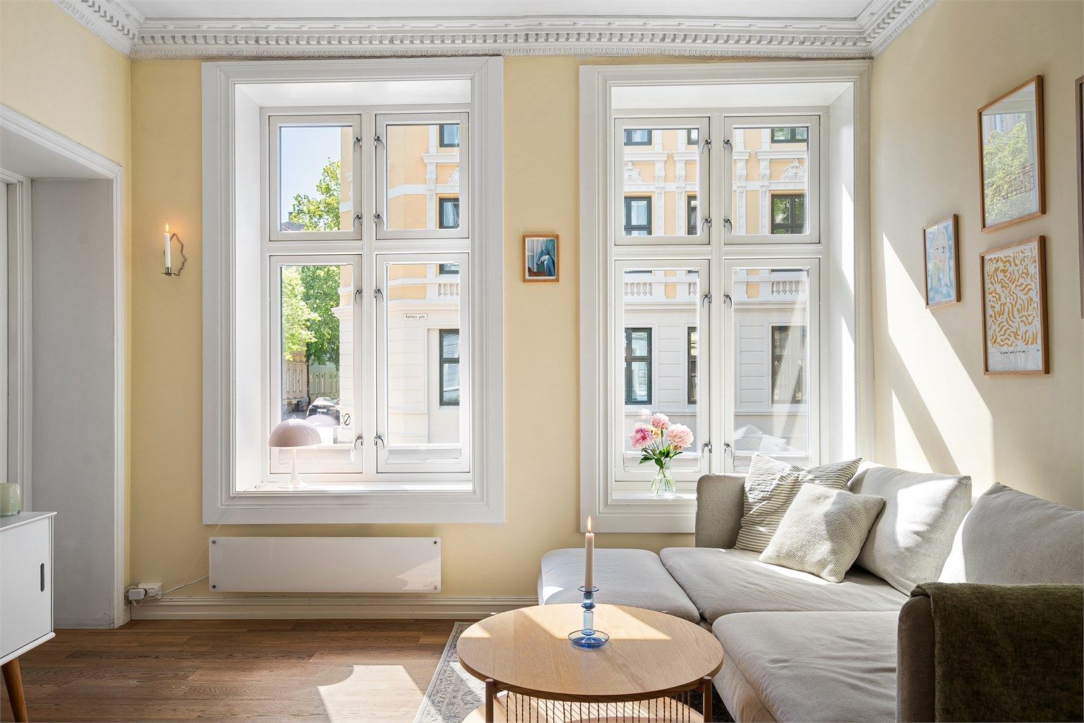 Velkommen til Rathkes gate 12A! Presentert av Emma Eikrem v/ Krogsveen Majorstuen og Oslo Vest. Foto: Casp.