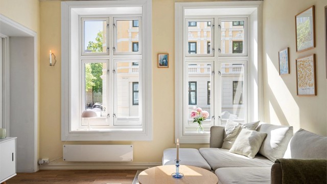 Velkommen til Rathkes gate 12A! Presentert av Emma Eikrem v/ Krogsveen Majorstuen og Oslo Vest. Foto: Casp.