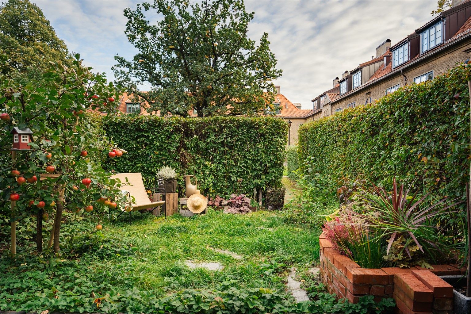 Her kan man nyte en landlig idyll midt i byen.