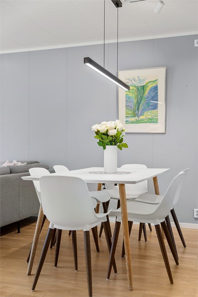 Spisestueplassen for hyggelige måltider med familie og venner