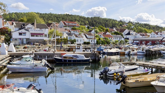 Småbåthavna i gamlebyen