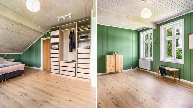 Hovedsoverommet ble i 2024 utvidet til å inkludere tilstøtende rom, som frem til da ble benyttet som omkledningsrom. Ny, åpen garderobe i serien Pax fra IKEA ble samtidig installert.