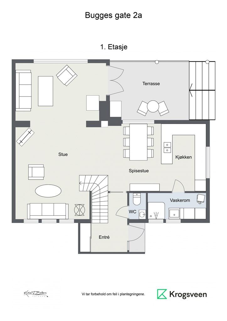 Plantegning 1. tegning